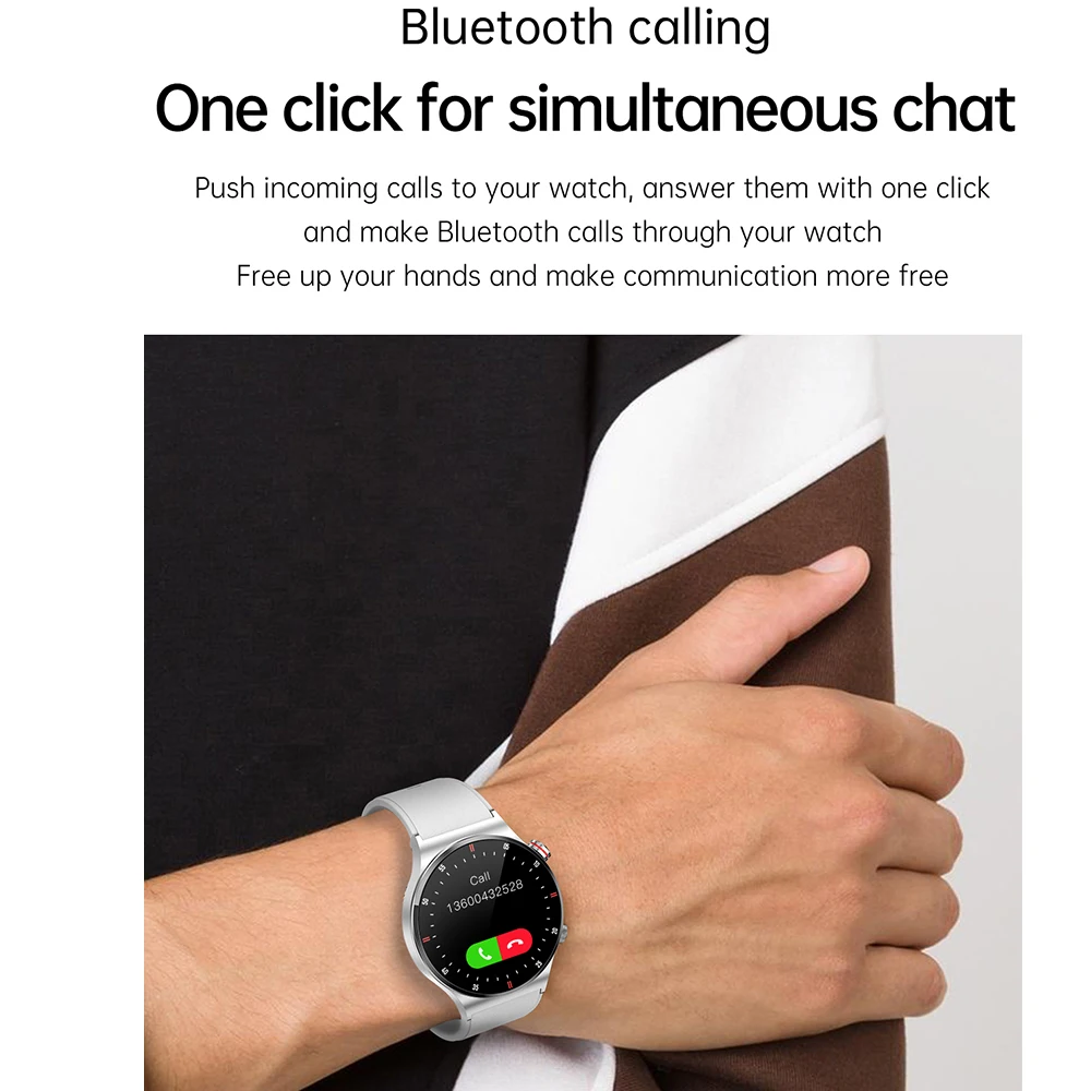 QW33 Ʈ ġ  ȭ NFC ECG + PPG   ȸ ư  ƮϽ Smartwatch ȵ̵ IOS