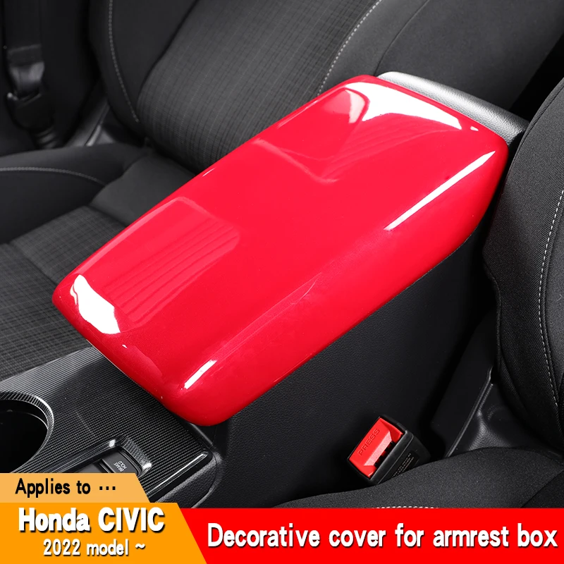 

The decorative cover of the central armrest box is suitable for the 11th generation Honda Civic car accessories in 2022