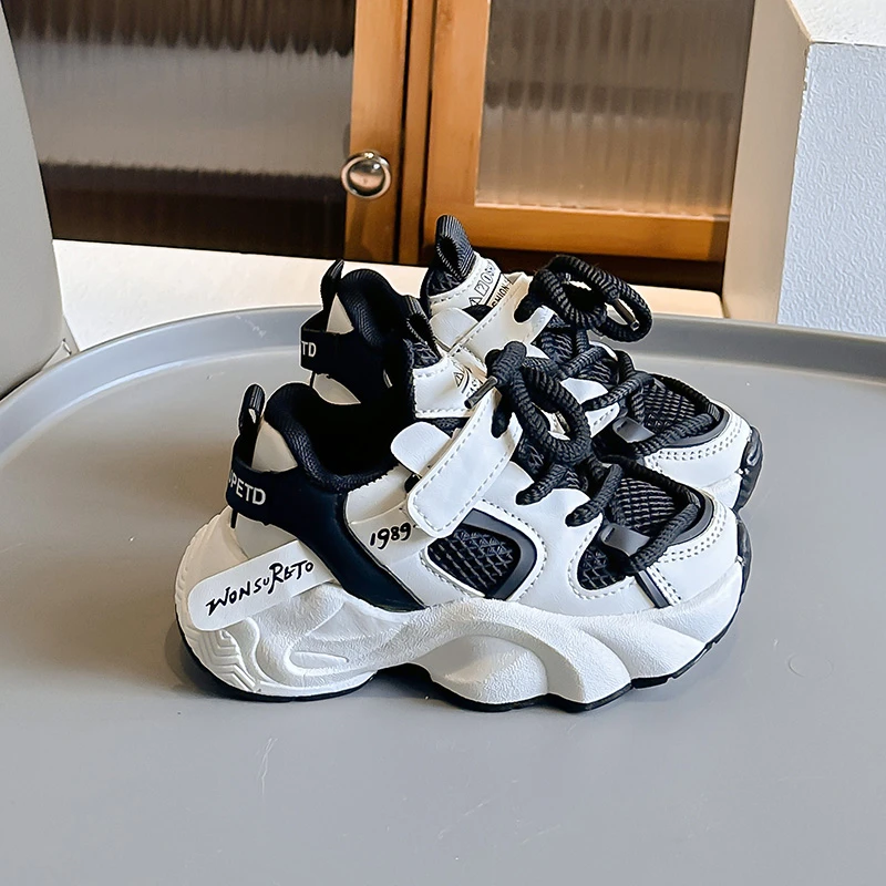 

Boys Girls Sneakers Lightweight Anti-Slip Breathable Comfort Unisex-Child Sports Running Walking Athletic Shoes for Kids