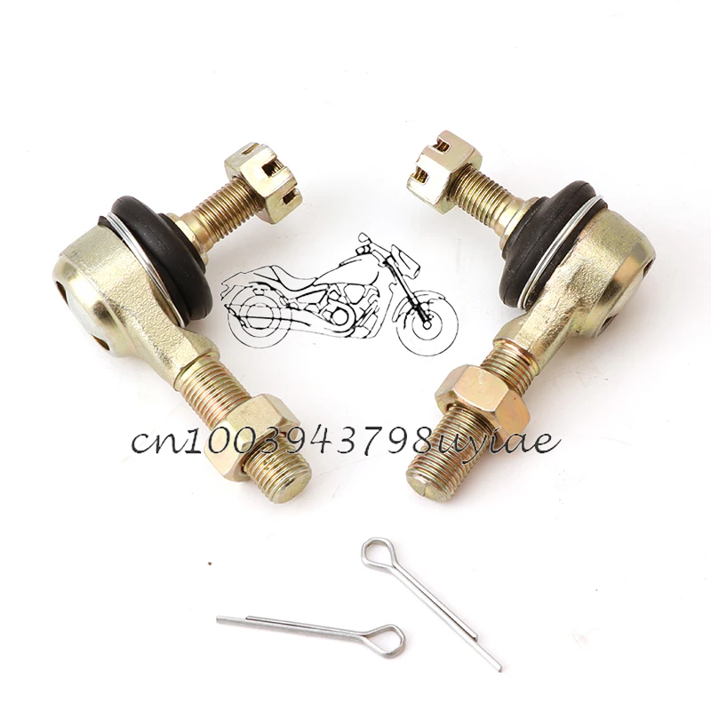 M10*M12 Left & Right Hand Thread Steering Tie Rod Ends kit Fit For China UTV Go Golf Kart Buggy Bike Parts