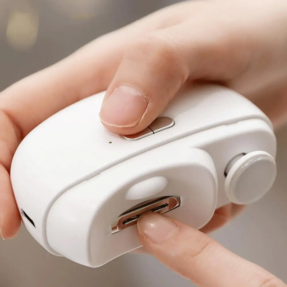 Coupe-ongles électrique pour manucure adulte et bébé ciseaux automatiques pour les doigts et les orteils pédicure coupe-ongles épais Sharpe