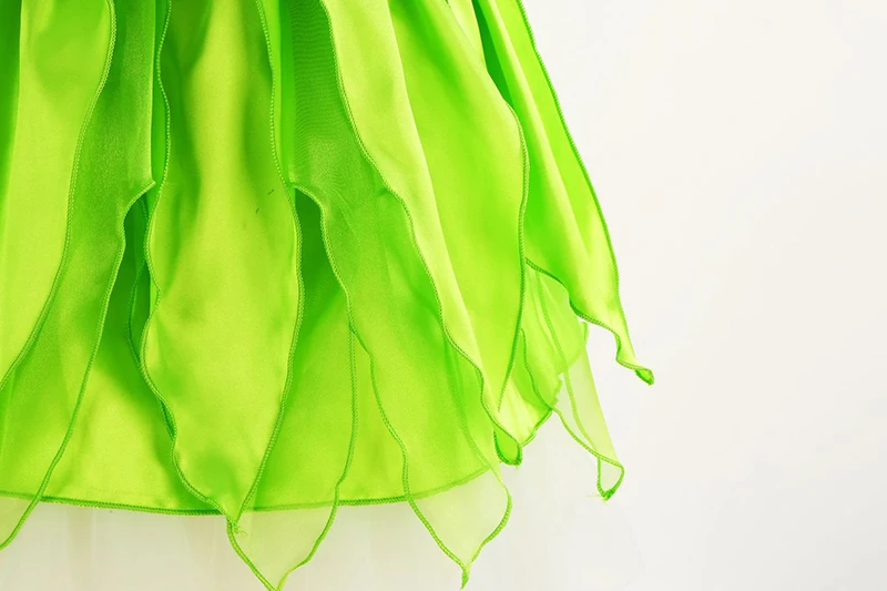 Fantasy Flower Fairy Princess Dress Girl Cosplay Dress Halloween Disguise Costume For Kids Carnival Party Clothes Size 4-10 Year