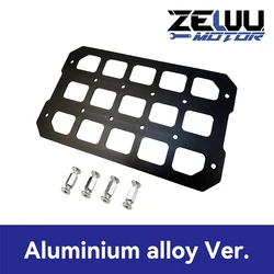 Motorcycle Waterproof Aluminum Alloy Tactical Trunk Organizer Panel (1pcs aluminum alloy)