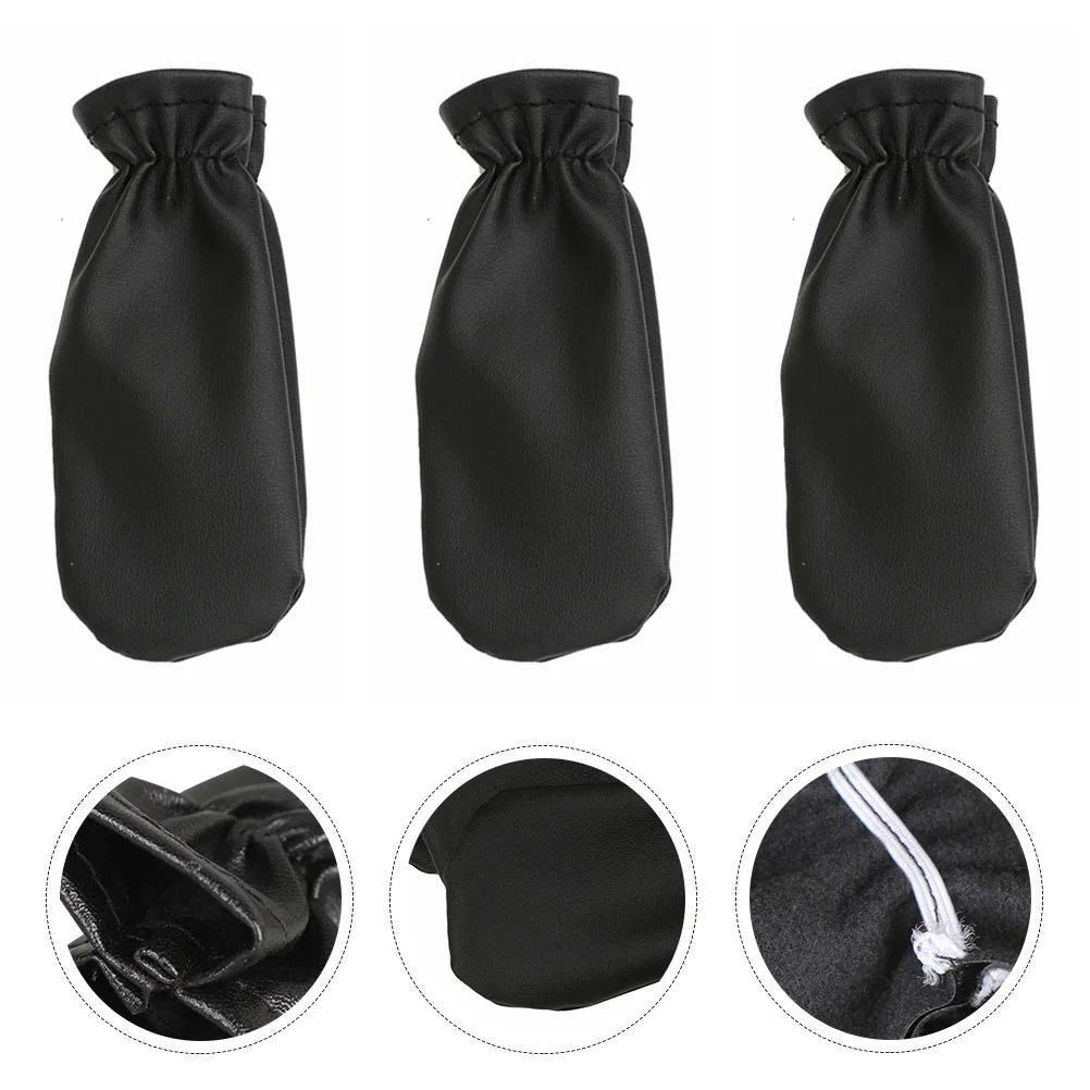 

3 Pcs Piano Cover Sleeve Instruments Accessories Foot Pad Boots Pedal Covers Protector