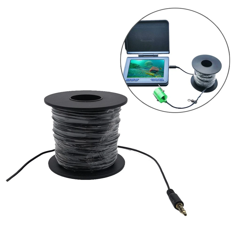 

Fish Finder Underwater Fishing Camera 6LED Lights HD Night Vision IP68 Waterproof 195° Fishing Camera Accessories 30M Cable