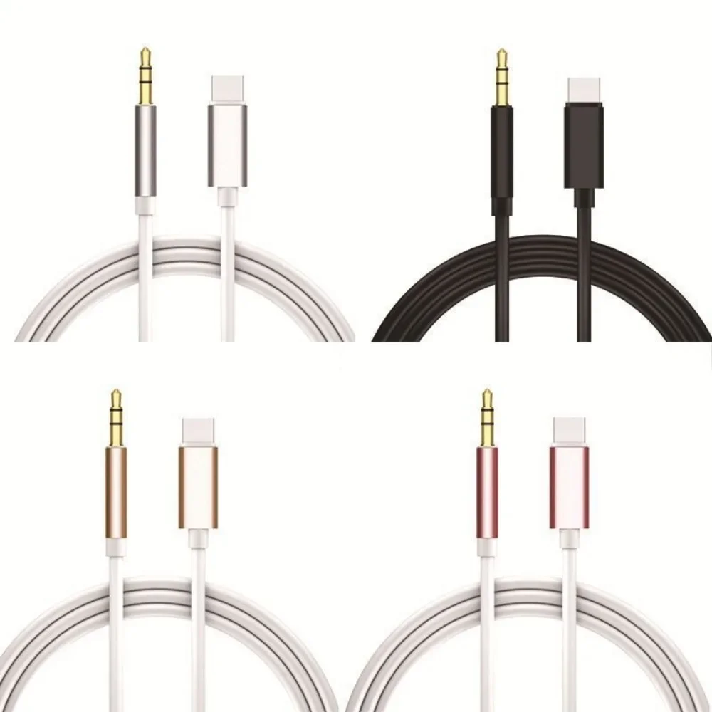 USB-C to 3.5mm AUX Audio Cable, Type-C Aux Adapter Converter for Car, Headphones & Speakers - 2