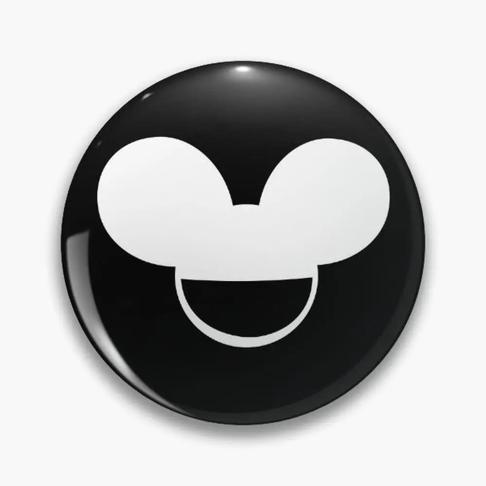 DeadMau5 заколка с логотипом мыши, броши, ювелирные изделия, аксессуары, индивидуальная брошь, модные значки на лацкан