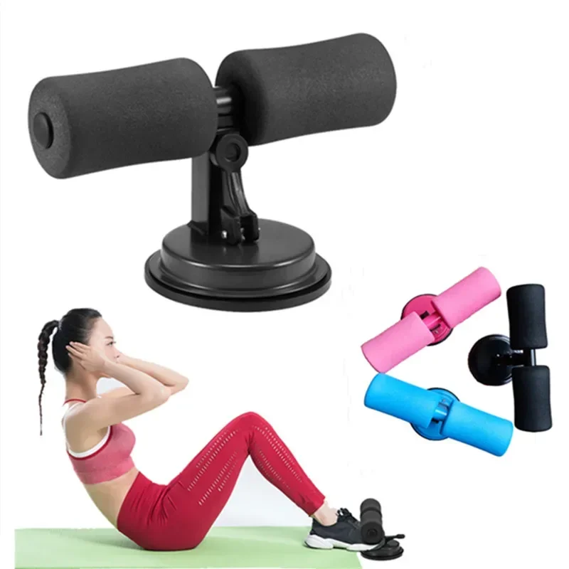 1Pcs Yoga horizontal bar Sit Up Assistant Workout Ankle Support Fitness Sit Ups Bar Portable Situp Suction Home Gym Equipment