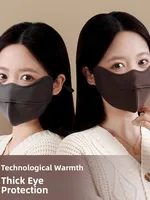 5D Stereo Warmth Adding Fce Face Mask Winter Proof eup Resistant Eye Corner Protection High Aesthetic Value Beau Series