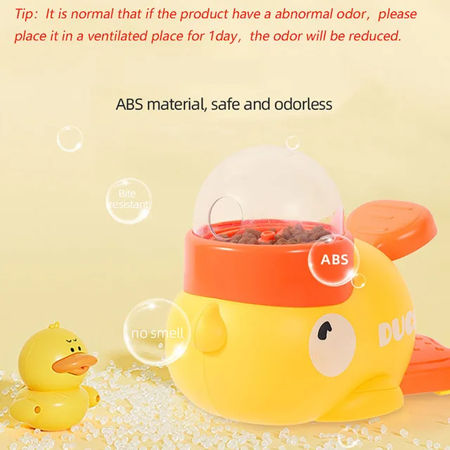 Interactive Duck Puzzle Pet Feeder 5