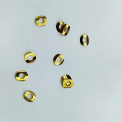 Precision Watch Movement Accessories: Hour Wheel Washers & Springs for Mechanical Timepieces (10PCS)