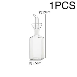 Premium High Borosilicate Glass Leak-Proof Oil & Vinegar Dispenser Bottle (250ml)