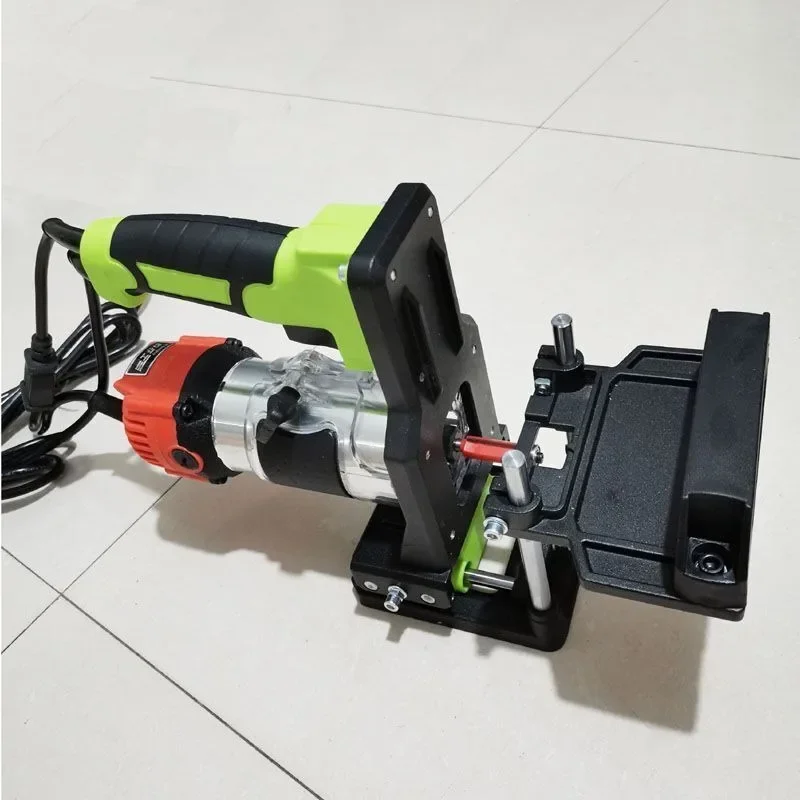 Woodworking Edge Trimming Machine Support High Power Electric Trimmer Support Wood Grooving Furniture Decoration Power Tools