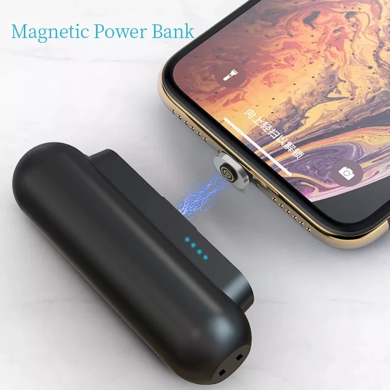 Tanie Mini Power Bank 3000mAh dla iPhone 11 12 13 14 Pro Max