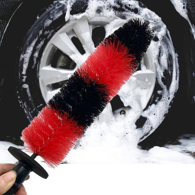 Tire Rim Cleaning Brush Car Wash Equipment For Tire Cleaning Wheel & Tire  Brush Soft Bristle Car Wash Brush Detailing Brush - AliExpress