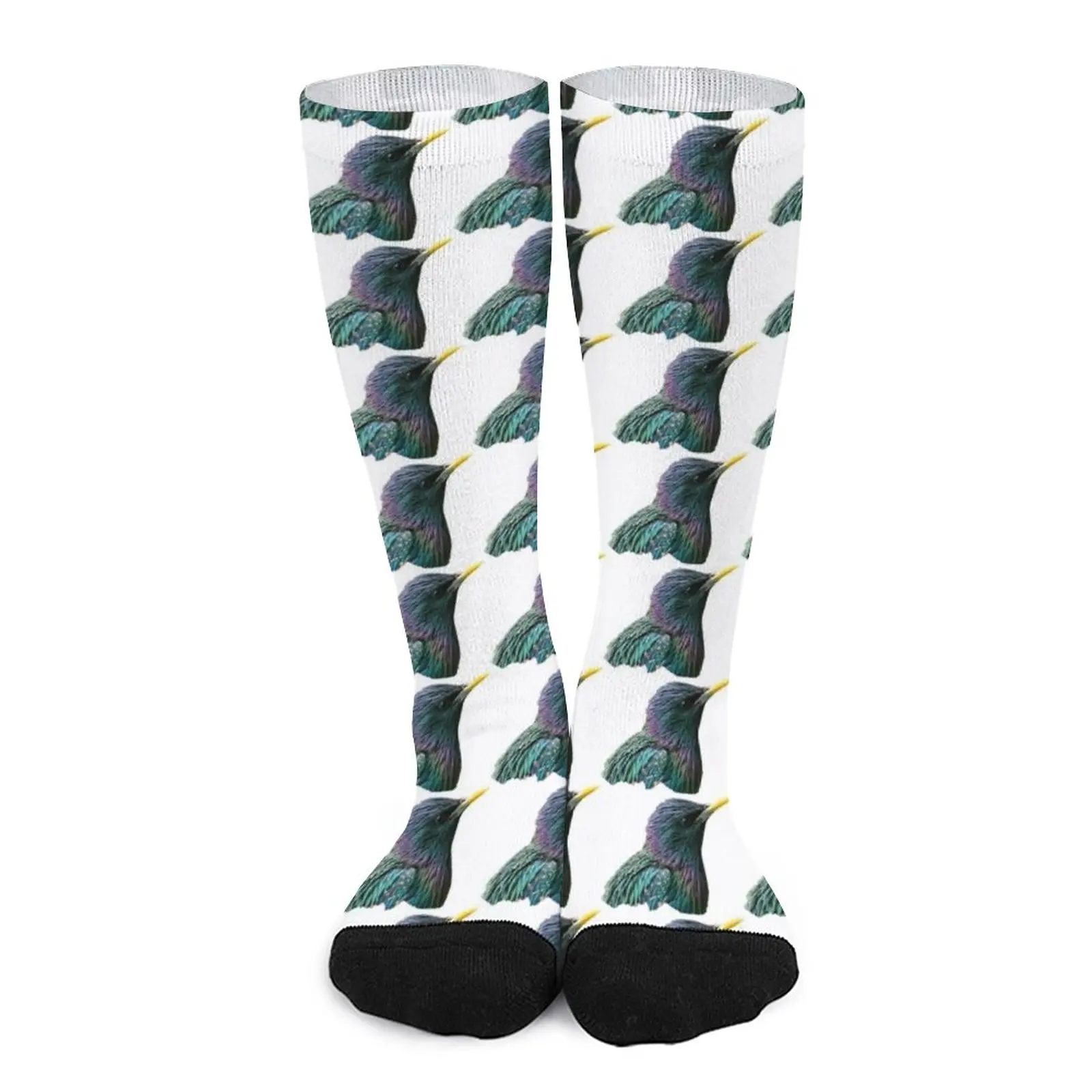 My Starling Socks Women socks ankle socks four lady and unicorn stories fantasy flowers animals red green floral collection socks ankle socks for women men s