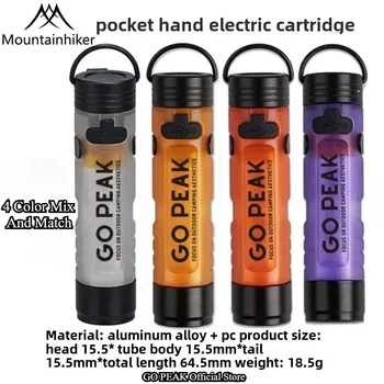 MOUNTAINHIKER LED Pocket Hat Clip Flashlight 1