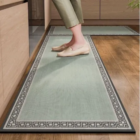 VIKAMA Diatoms Schlammteppich, Küche, saugfähig, ölabsorbierend, Tür voller Bettwäsche, rutschfest, für Zuhause und Schmutz, Heimdekoration – Detail 6