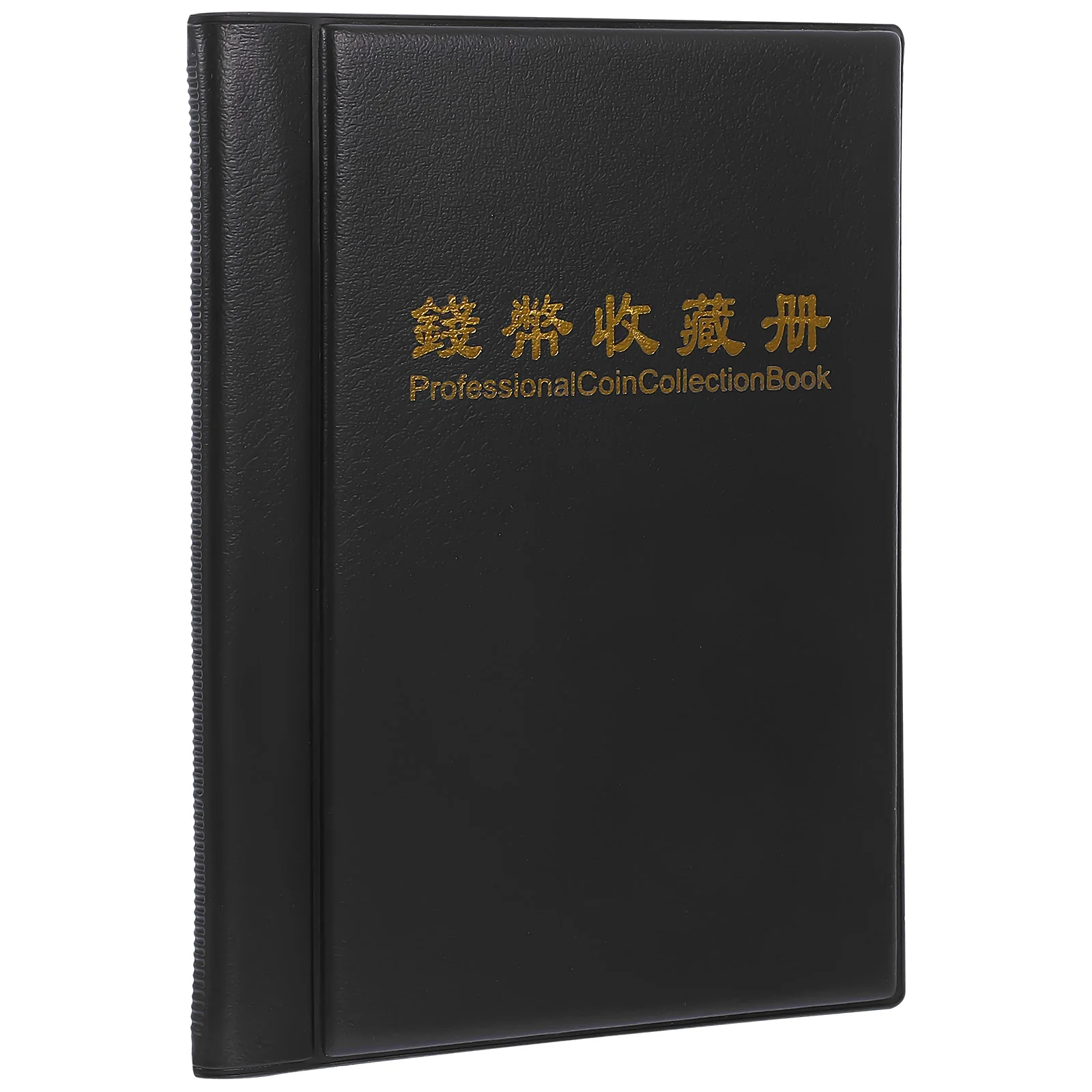 

Coin Collection Book Commemorative Rose Black Photo Album Ancient Coins
