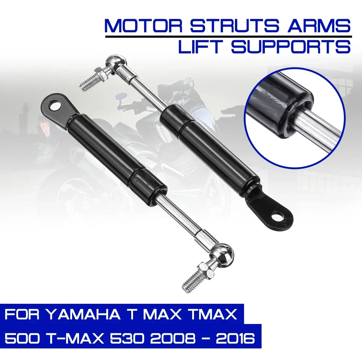 Moto Scooter Sedile Puntone Regolare Regolatore Shock Lift Bar Supporto Puntelli Braccio Per Yamaha T Max Tmax 500 T-Max 530 2008-2016
