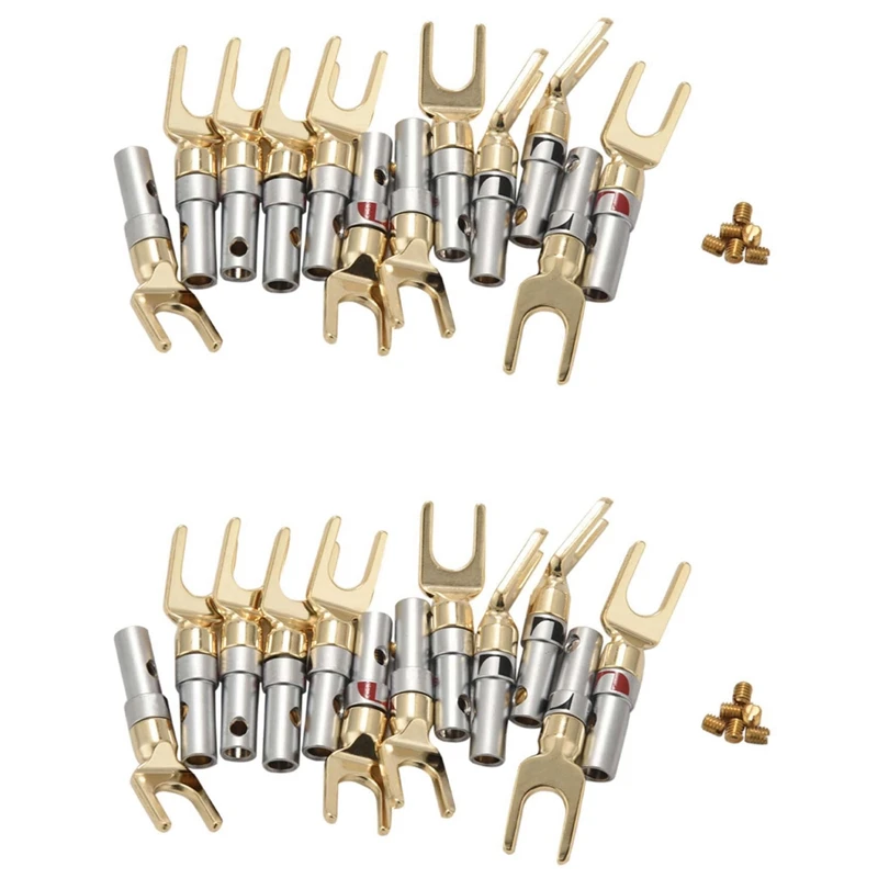 

Y-образный зажим, 45 градусов, коннектор «лопатка» для проводов динамиков, «сделай сам»/провод для соединения динамика «сделай сам»-комплект из 24 шт. (12 шт., черный + 12, красный)