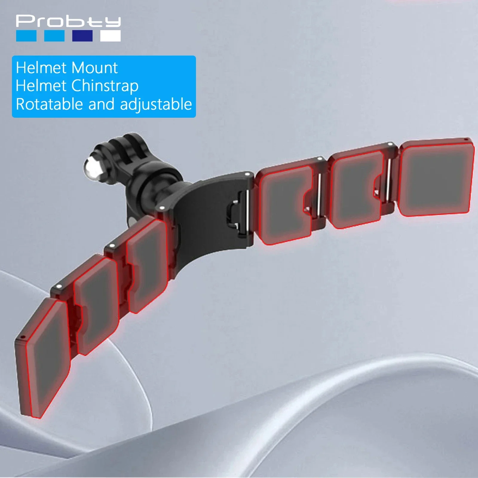 

Подбородок на шлем для GoPro Hero 12 11 10 9 8 7 5Yi 4K