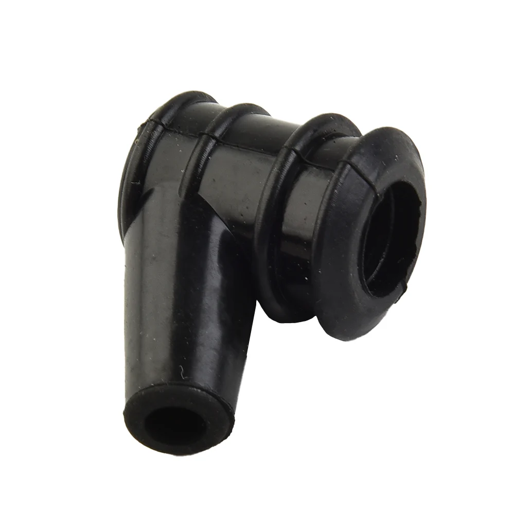 Rubber Spark Plug Cap Cover For 5mm HT Lead Black Rubber Products For Mower Blower Strimmer String Trimmer Parts Accessories