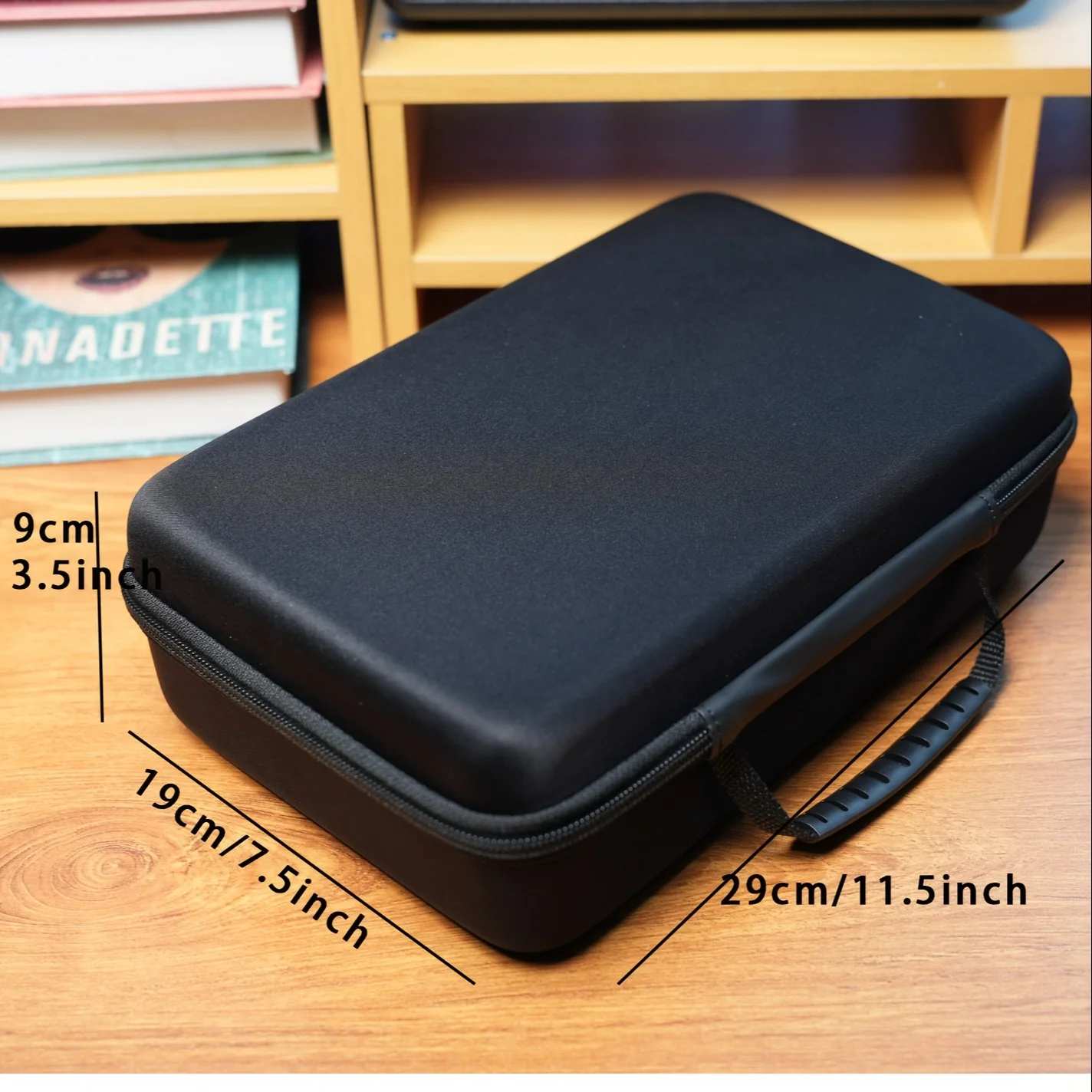 8 slots watch box, watch storage organizer,hardshell watch travel case, hold 8pcs,men Women's watches,with foam padding,handle