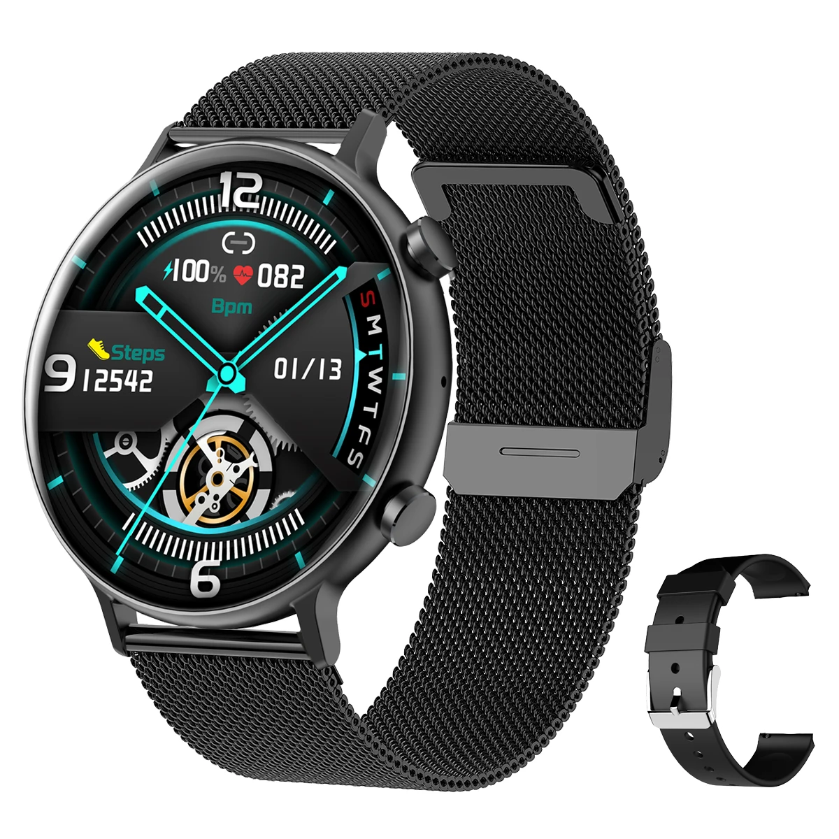 2022 New Bluetooth Call Smart Watch Men Women ECG+PPG Fitness Tracker Sports waterproof Bluetooth Music Smartwatch Man Ladies 