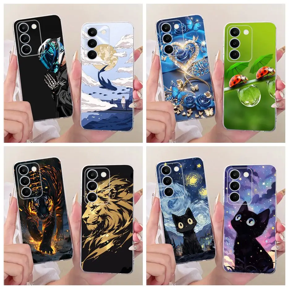 Cool Robot Animal Painted Soft Slim Phone Case