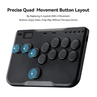 Haute42 Cosmox Mini Arcade Joystick Hitbox Controller Keyboard Leverless Hitbox Fightstick For Ps4 /PS5/Switch Arcade Stick PC - Image 4