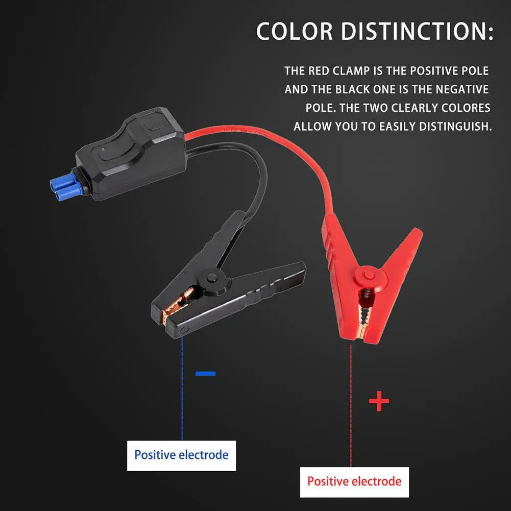 12V 500A Car Intelligent Booster Cable with EC5 Connector