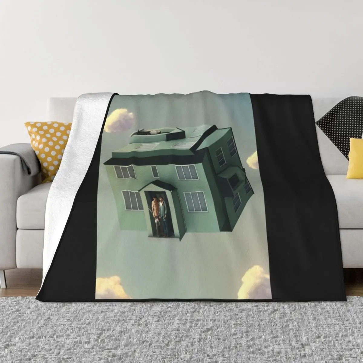 

vivarium suburb Classic Throw Blanket Cute Plaid Softest Plaid on the sofa Blankets Sofas Of Decoration Blankets