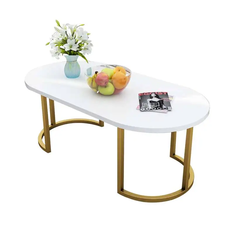 Simple Oval coffee table 4 Simple Oval coffee table 4