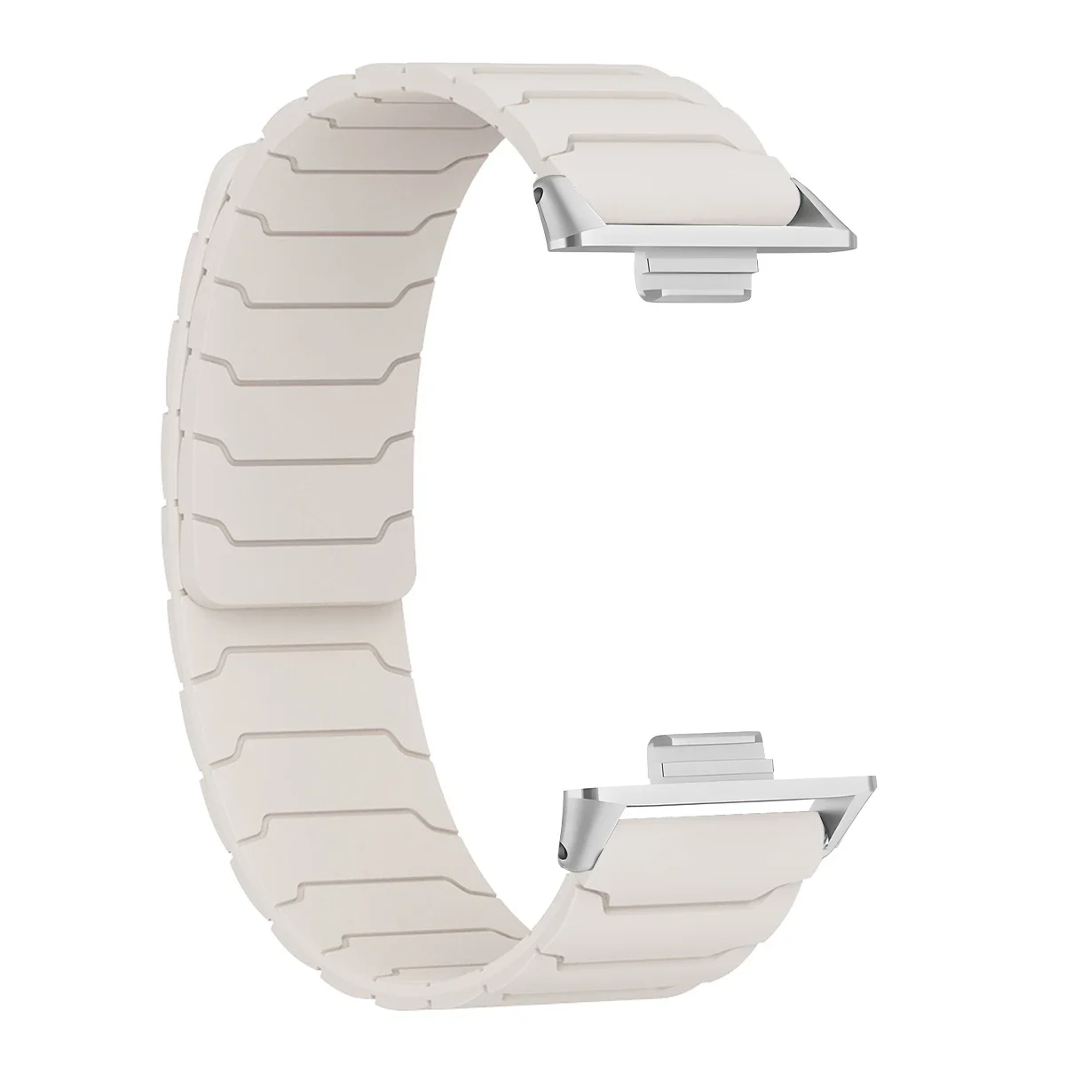 ตัวเลือกสินค้า สายซิลิโคนแม่เหล็กสำหรับ Mi Band 9 Pro 8 Pro รัดข้อมือระบายอากาศได้