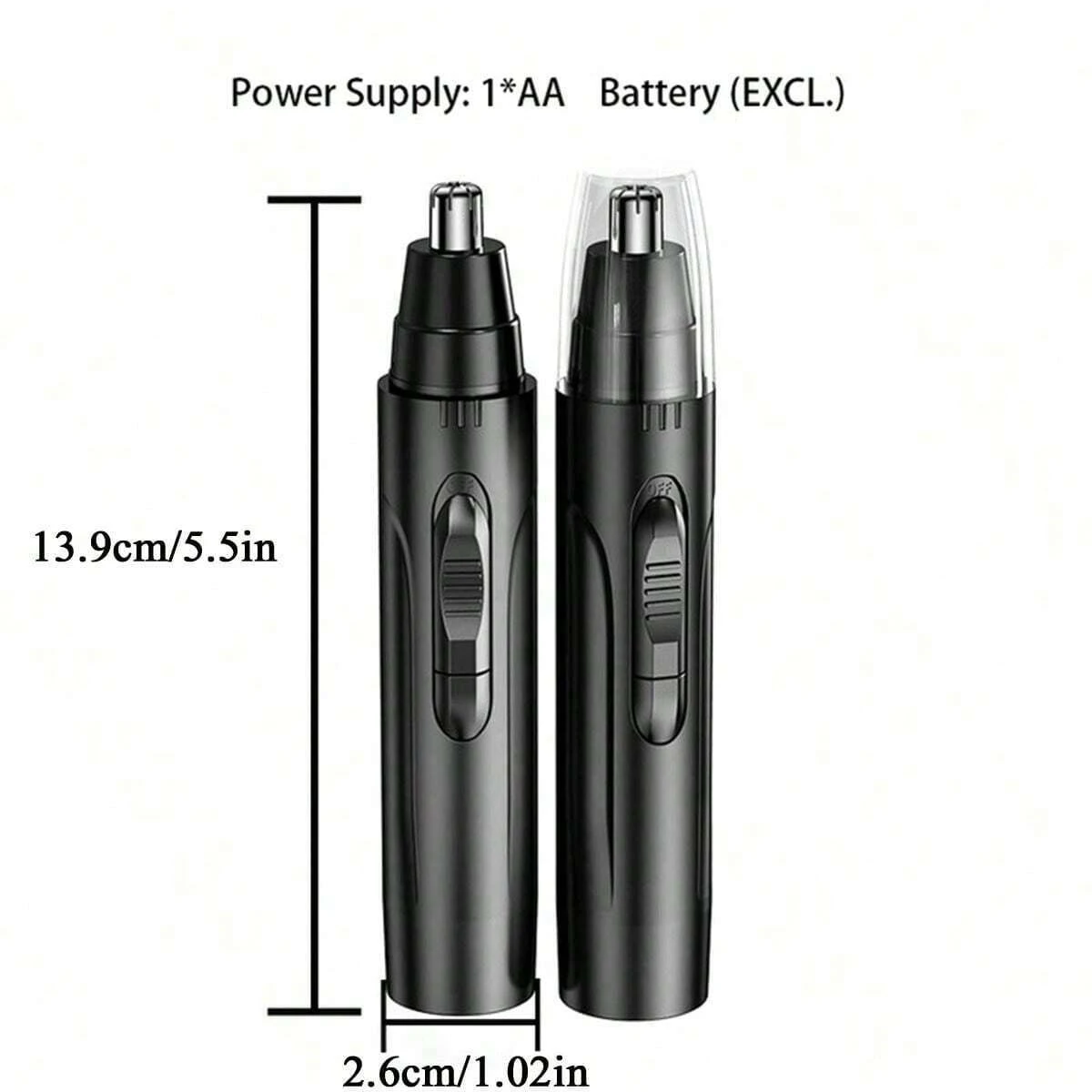 Nose Hair Trimmer Men's Ear And Nose Trimmer Portable Painless Eyebrow And Facial Hair Removal