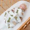 Kangobaby #My Soft Life# Hot Sale Bamboo Cotton Baby Muslin Swaddle Blanket Newborn Bath Towel Infant Wrap 4