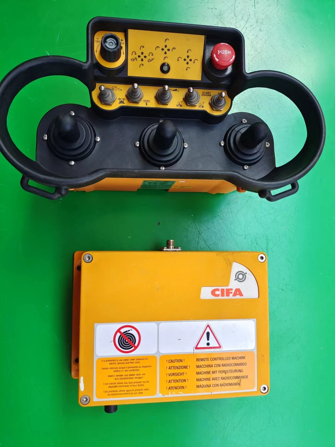 Hetronic Used Remote Control Novaxl 434 For Cifa Concrete Pump