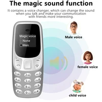 SERVO BM10 Mini Feature Phone Dual SIM Dual Standby Voice Dialing Low Radiation Mp3 Player With Earhook Pocket Cellular Phone 2