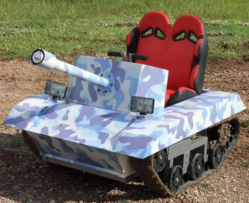 

Hot selling High quality gasoline/electric power tracked outdoor tank snowmobile for snowing roadface