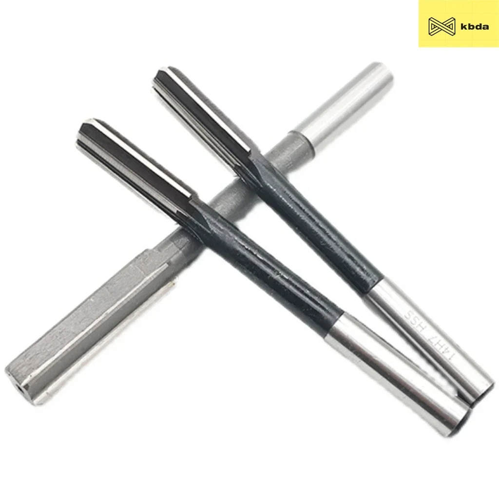 KBDA 1PCS 2-20mm HSS Machine Reamer H7 2mm 5mm 6mm 8mm 10mm 12mm 14mm 16mm 18mm 20mm High Speed Steel Straight Shank Reamer 5