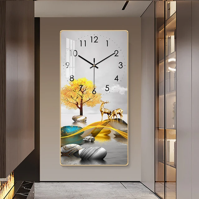 Share more than 92 decorative clocks for living room latest vova.edu.vn