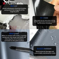 Frosted Vinyl Wrap Stickers for Car Livery Matte Vehicle Decoration Grey Motorcycle Helmets Car Wrapping Film Automotive Sticker 3
