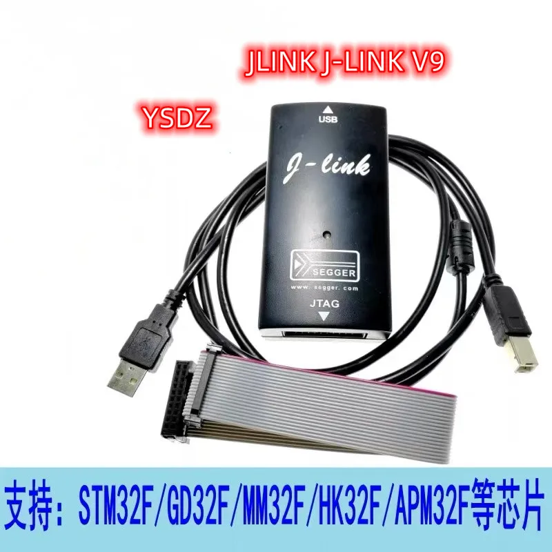 Новинка 100%, оригинальный эмулятор JLINK Φ V9 ARM, эмулятор адаптера STM32 ARM MCU электронные компоненты