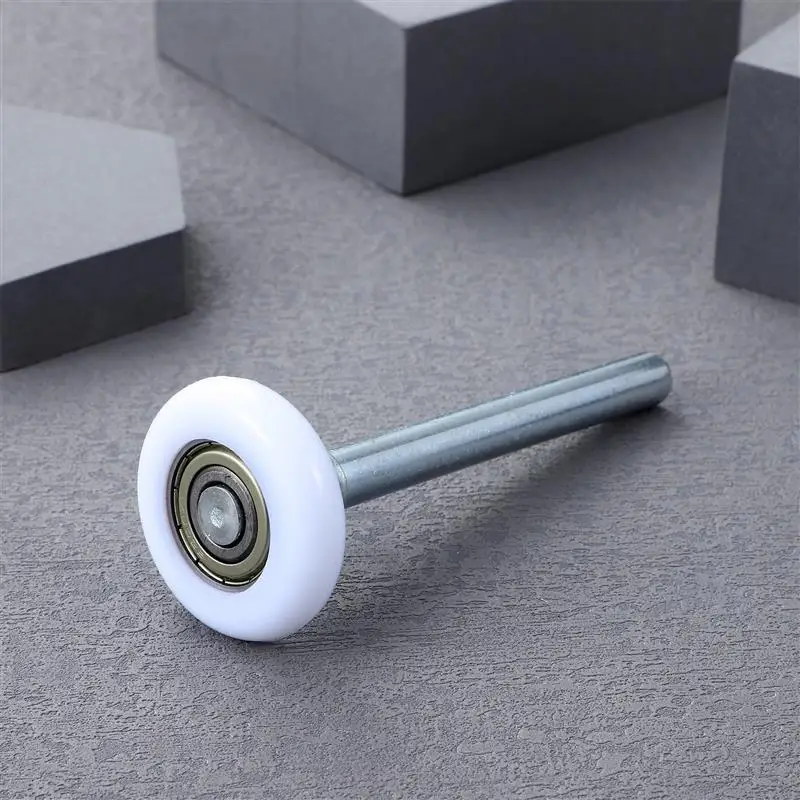 Sliding Door Roller 120mm Heavy Duty Nylon Garage Door Wheel Ball Sealed Bearing With Stem Rotate Quiet