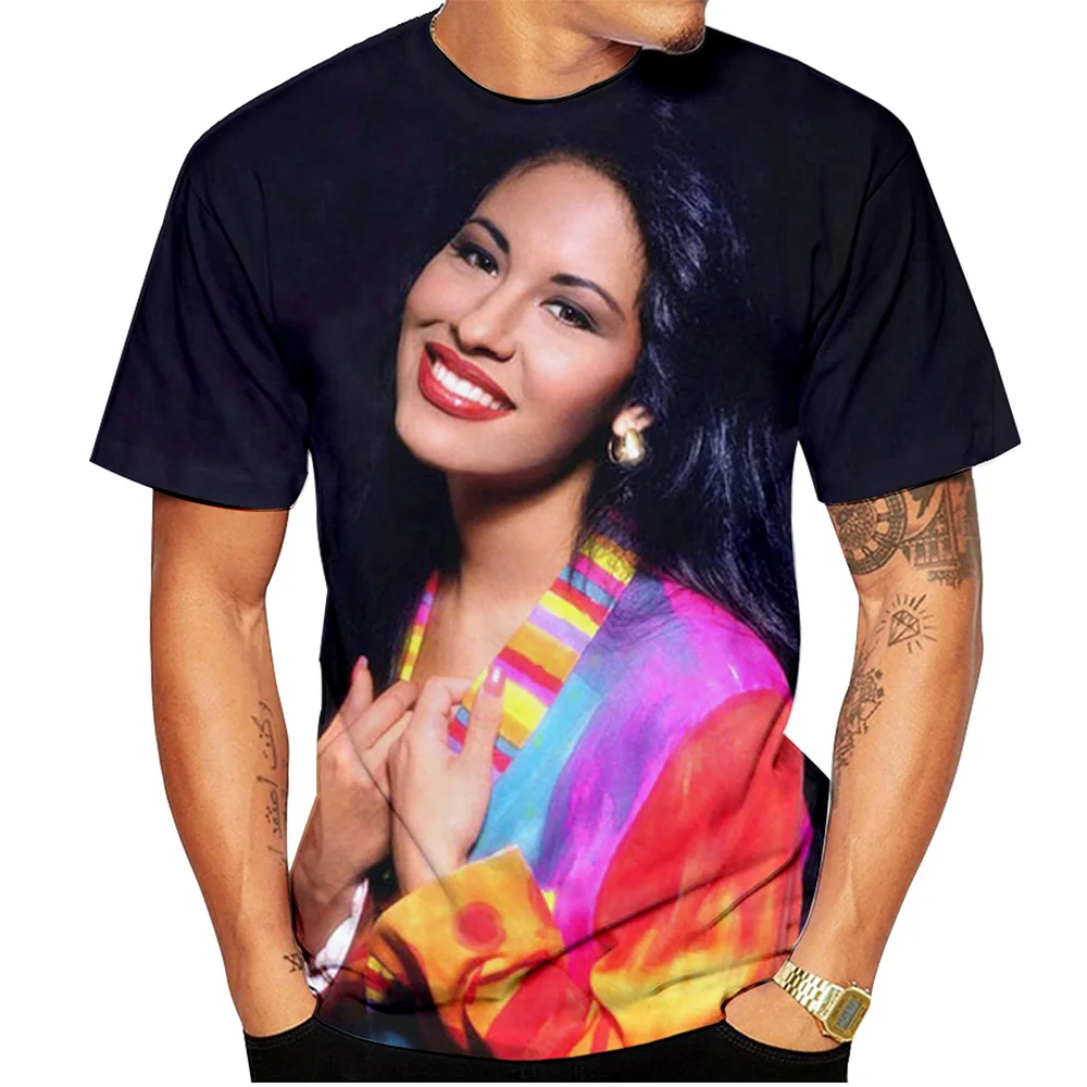 Selena Quintanilla 3D Print Oversized T Shirt