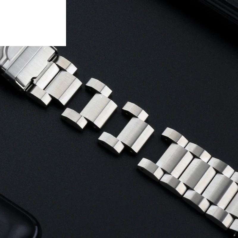 For TISSOT 1853 Sagitar T125 Series T125617 Quick Release Metal Stainless Steel Band Curved End Arc Mouth Strap Watch Chain 22mm