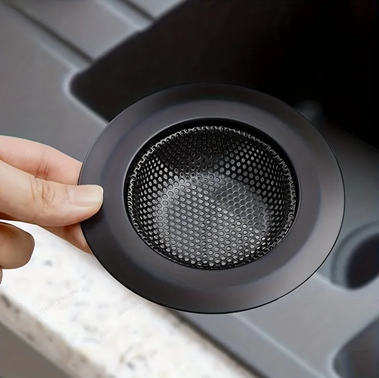 Kitchen Sink Drain Basket Stainless Steel Round Food Vegetables Peel Egg Filter Storage Organizer Sink Filter Kitchen Shelf Rack kitchen sink filter sink strainer sink filter kitchen sink strainer