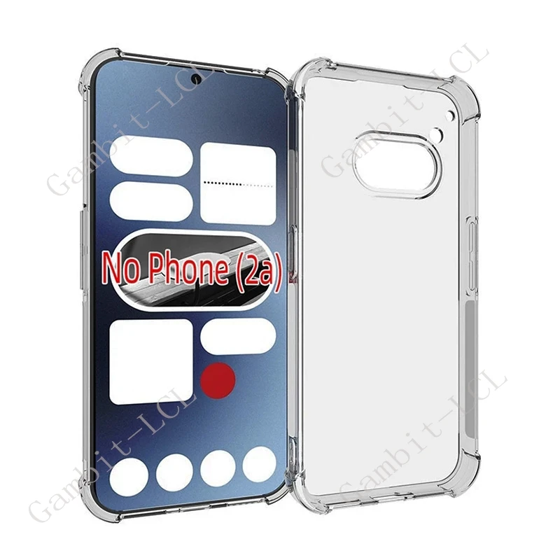 Shockproof Anti-Falling Soft TPU Back Cover Case