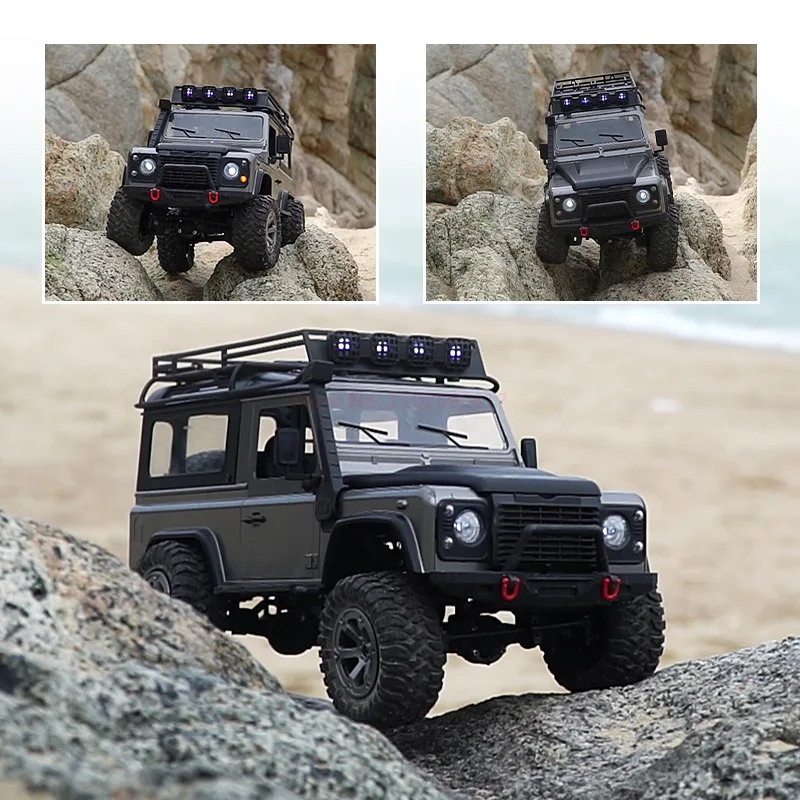 Nuovo Fy003A-5 1:12 Rc Car 2.4G Full Scale 4Wd Arrampicata Fuoristrada Modello Di Giocattoli Telecomandati Con Luci A Led